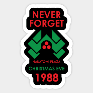 Never Forget Sticker